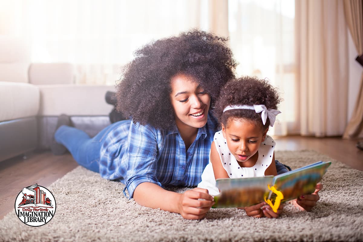 Parents Reading to Child